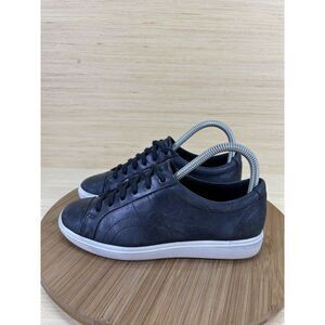 Ecco Soft 7 Low Black Leather Casual Athletic Shoes Womens Size 36 US 5